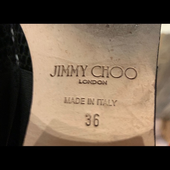 JIMMY CHOO Malice Shinny Patent Embossed Leather - Picture 7 of 8